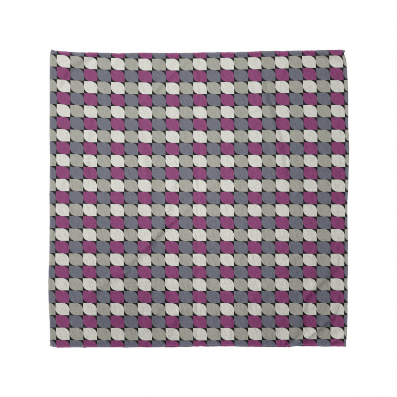 Geometrik Bandana Kare İçinde Süsleme