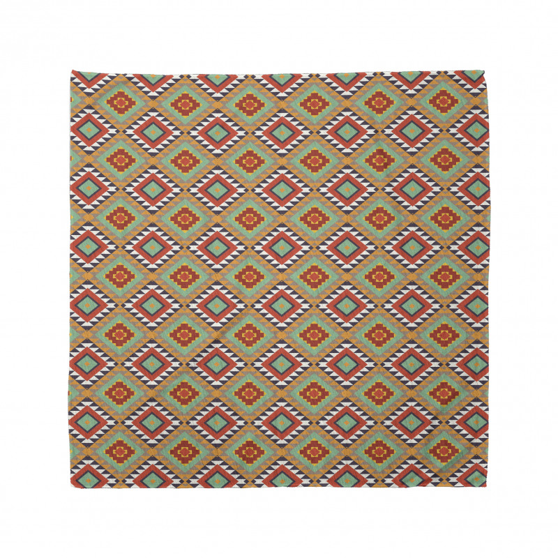 Etnik Bandana Klasik Kilim Motifleri