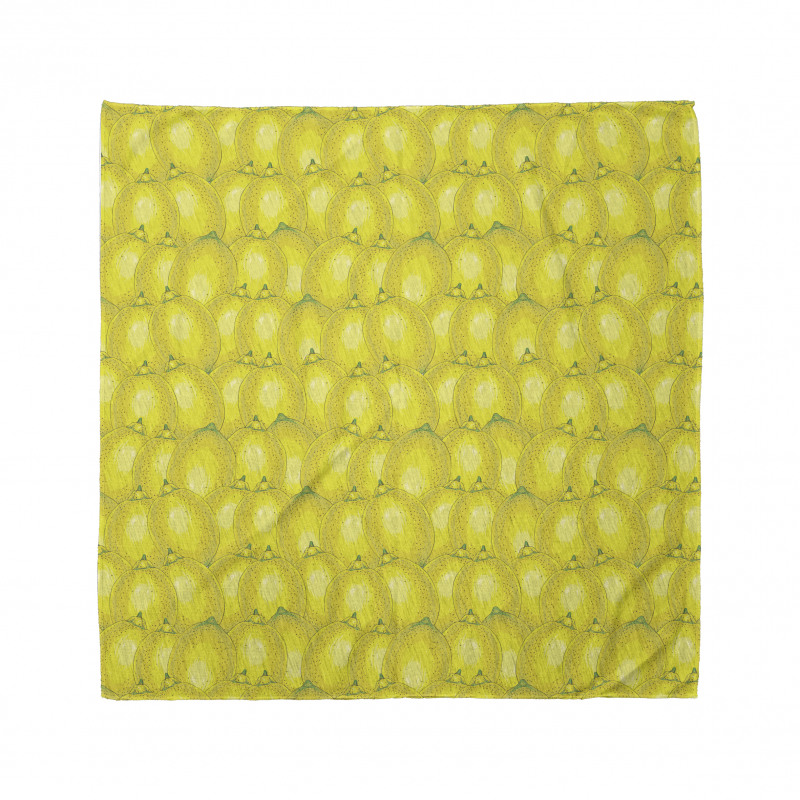 Ripe Citrus Vivid Drawing Bandana