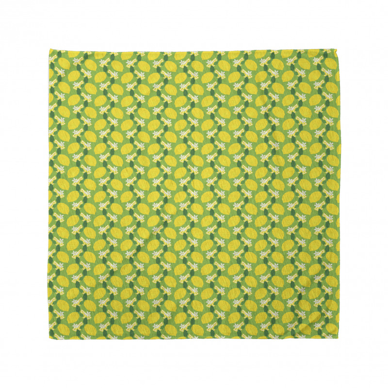 Citrus Fruits Vibrant Colors Bandana