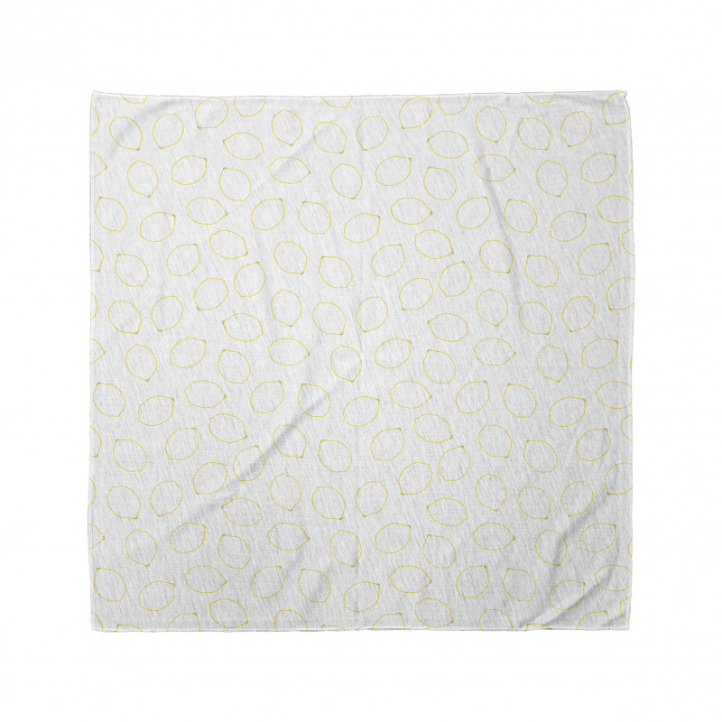 Simple Citrus Cartoon Bandana