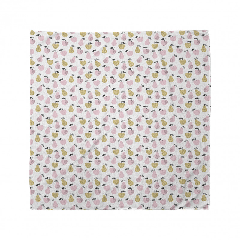 Abstract Pears and Apples Bandana