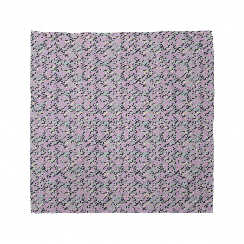 Pastel Abstract Waves Bandana