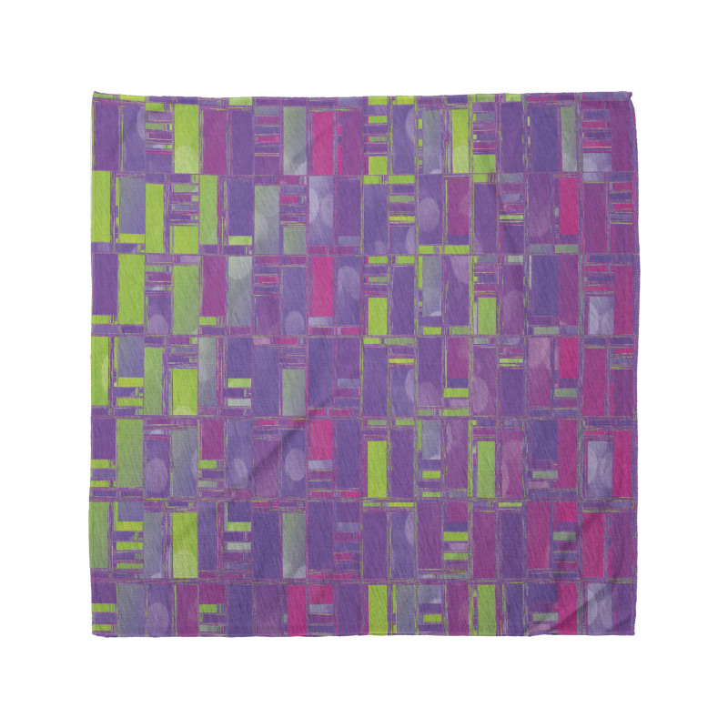 Abstract Distorted Cubes Bandana