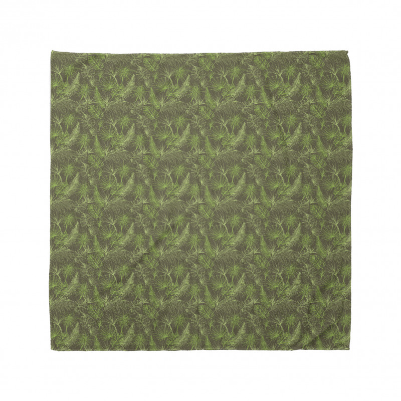 Palm Trees Leaves Bandana