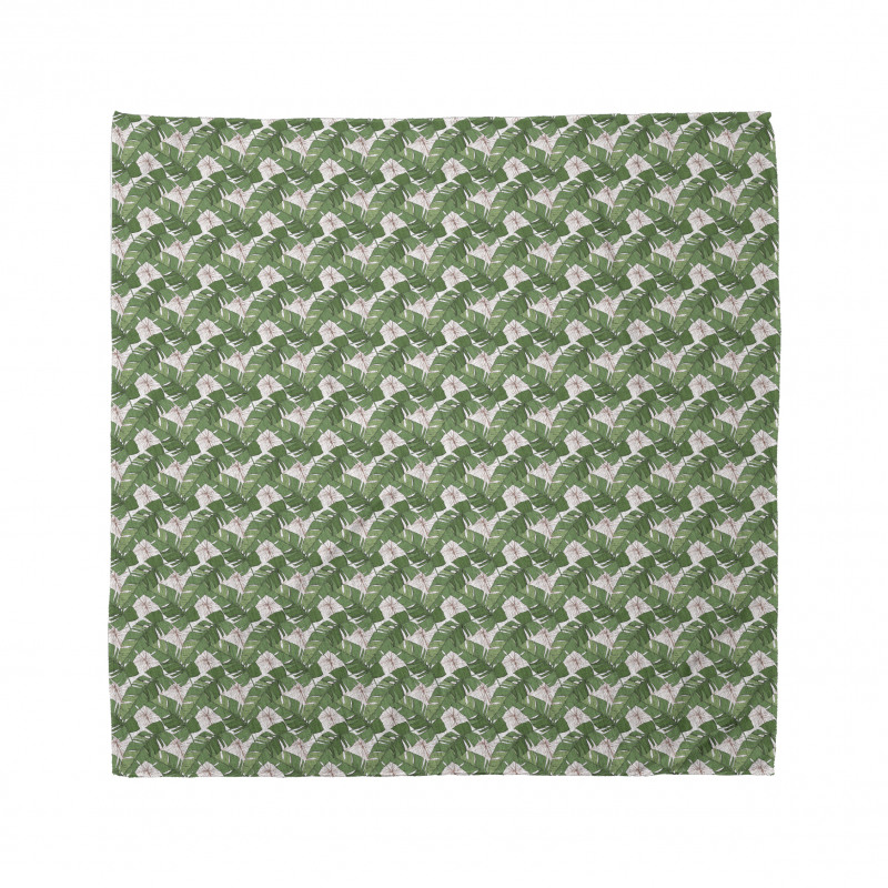 Leafy Exotic Garden Bandana