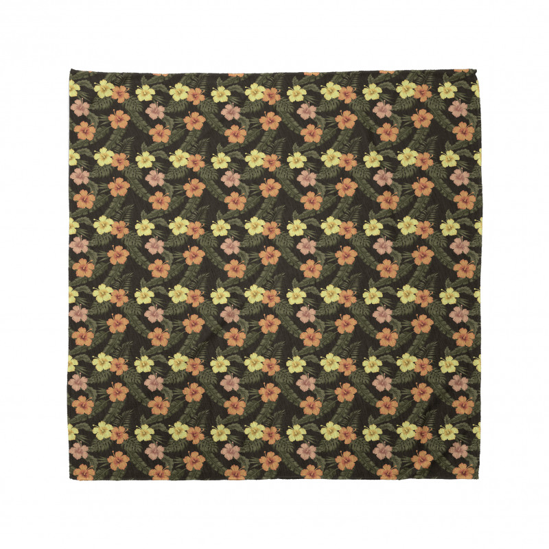 Vintage Jungle Foliage Art Bandana