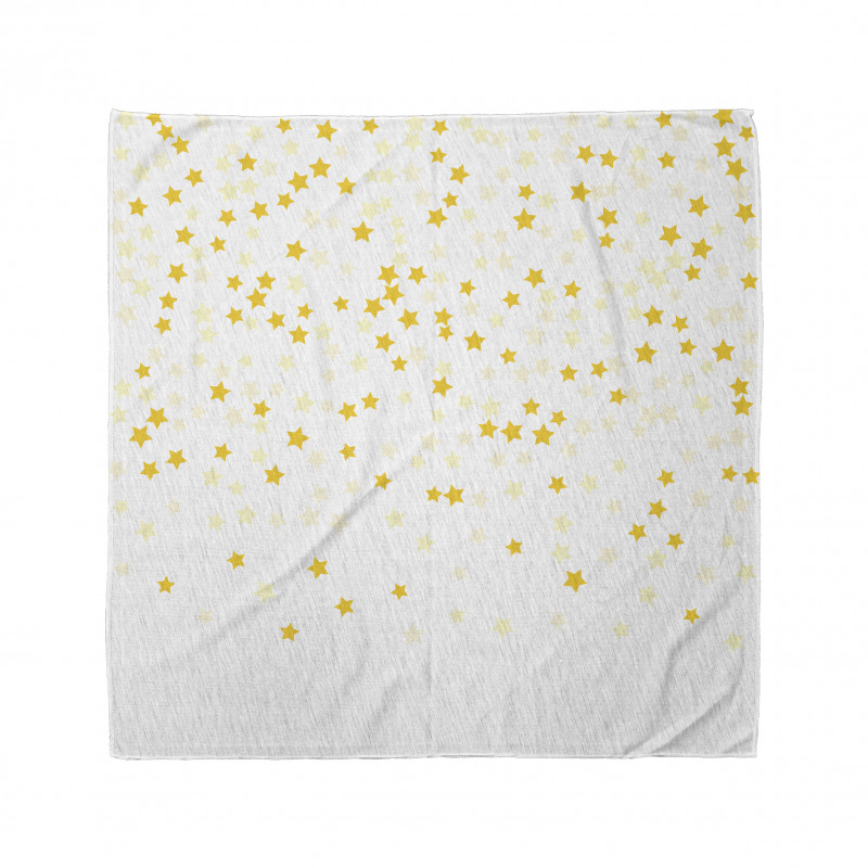 Stars on a Plain Background Bandana