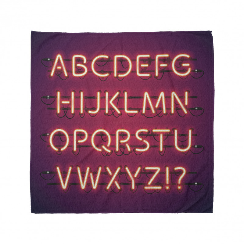 Contemporary Letters Art Bandana