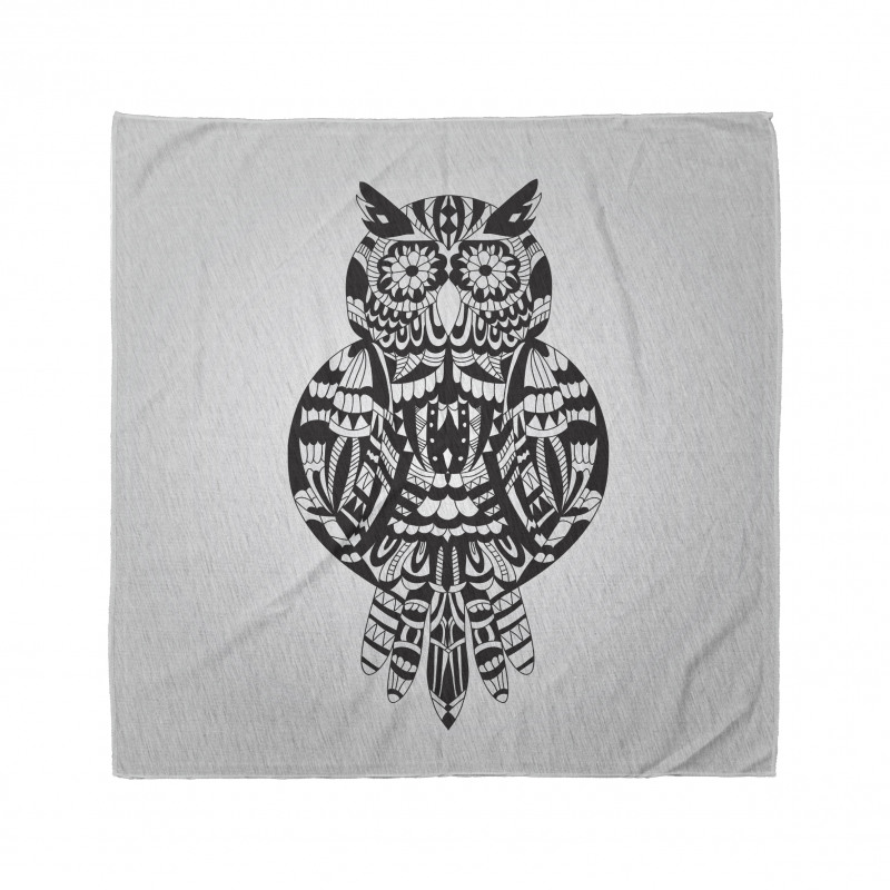 Zentangle Graphic Bird Bandana