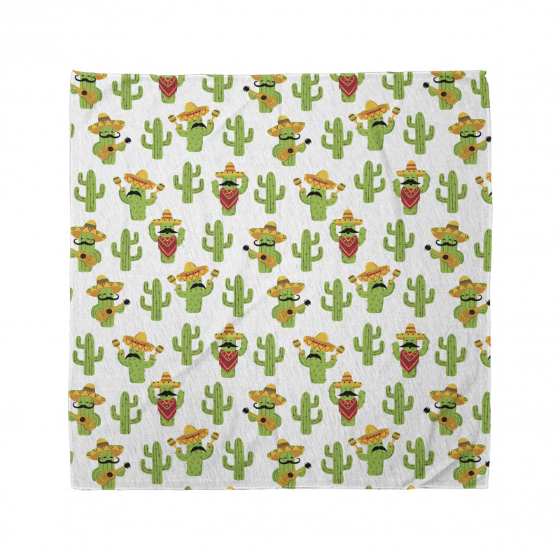 Cactus Characters Fun Bandana