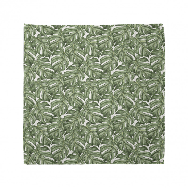 Graphical Monstera Bandana