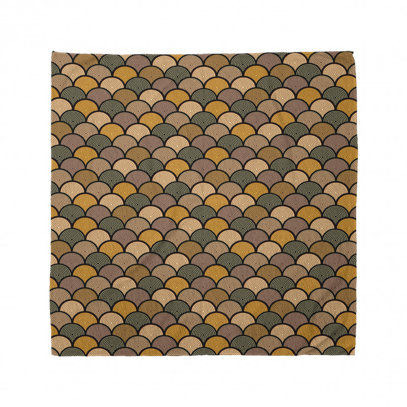 Rounds in Earth Tones Bandana