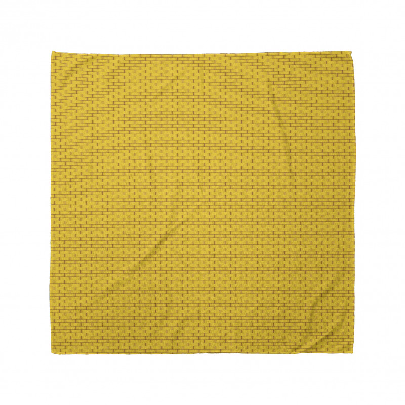 Classic Symmetric Rectangles Bandana