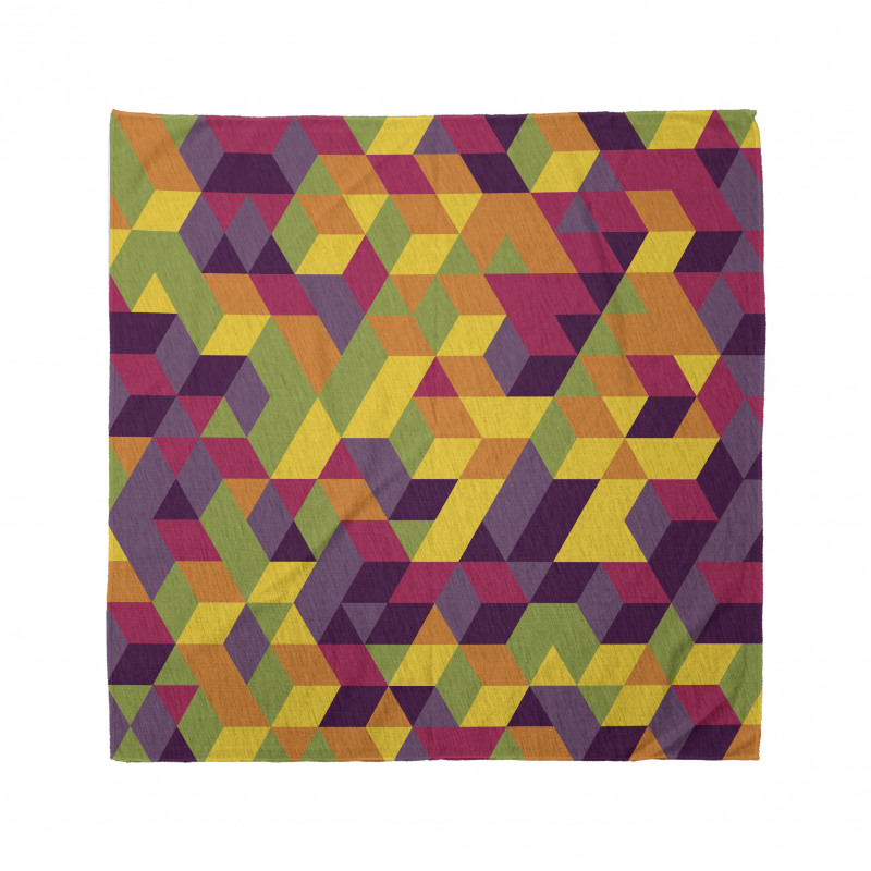 Modern Colorful Repetition Bandana