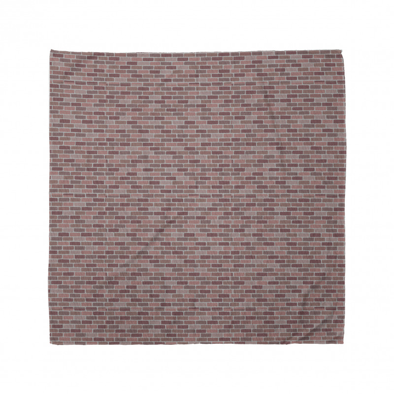 Stacked Stonework Pattern Bandana