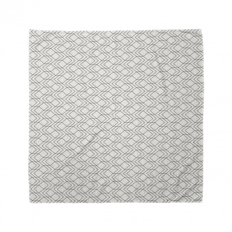 Modern Zigzags Pattern Bandana