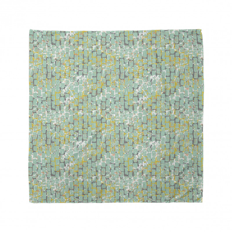 Grunge Street Wall Pattern Bandana