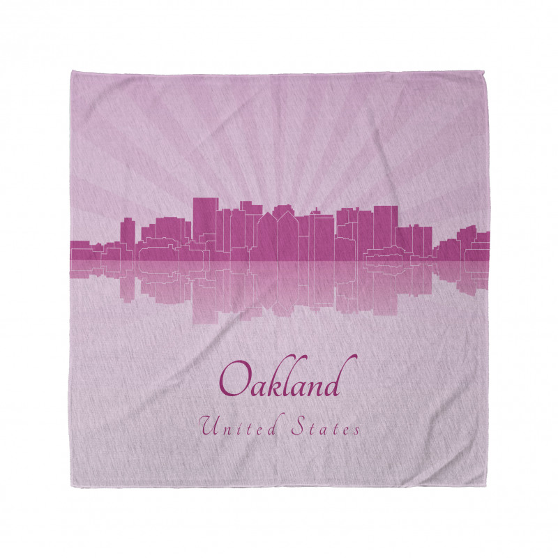 Calligraphic City Skyline Bandana