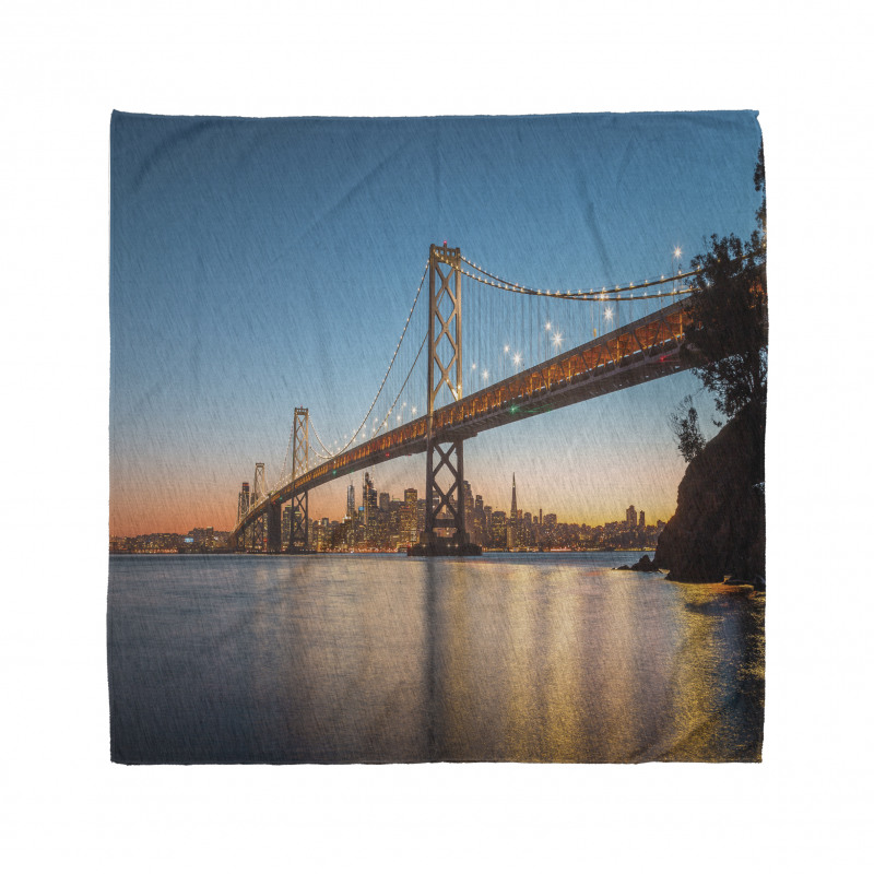 San Francisco Skyline View Bandana