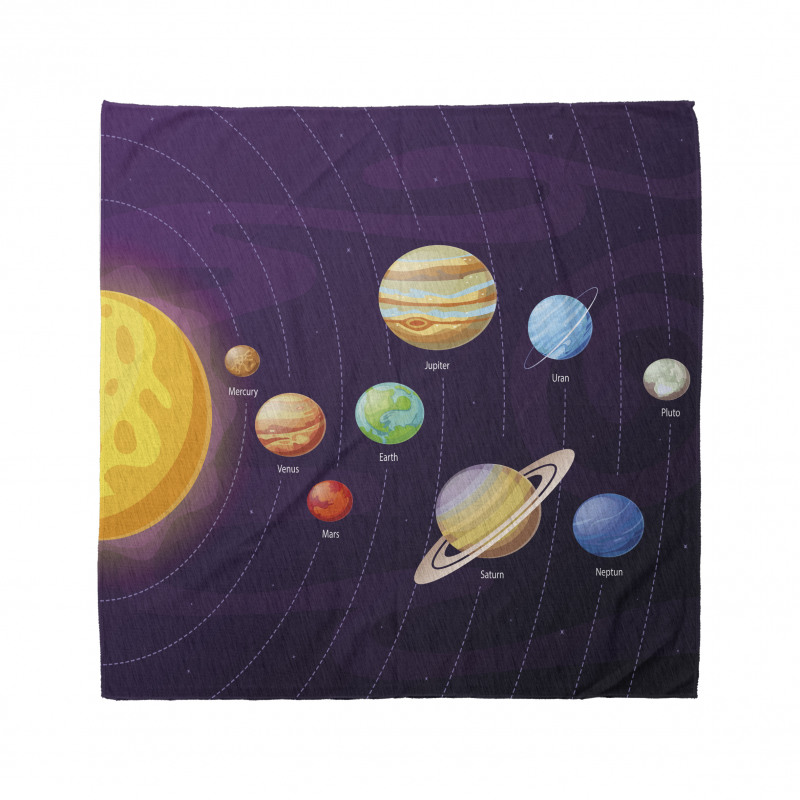 Planets Planetary Orbits Bandana