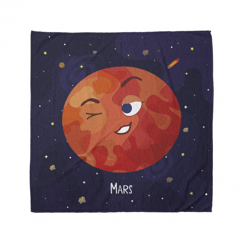 Mars Cartoon Character Bandana