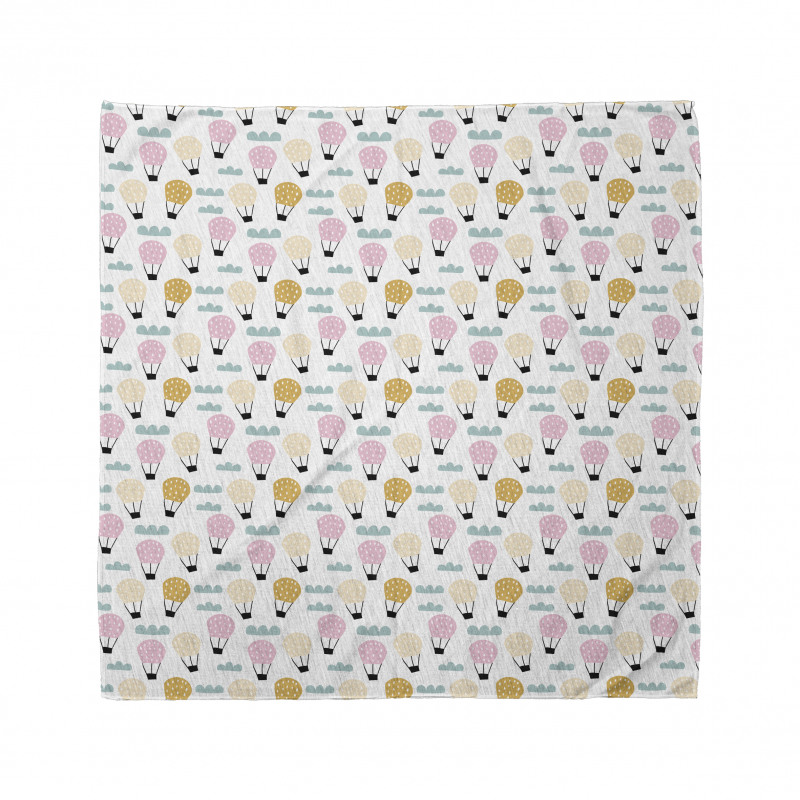 Pastel Sky Cartoon Bandana