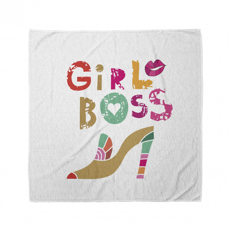 High Heel and Woman Lips Bandana