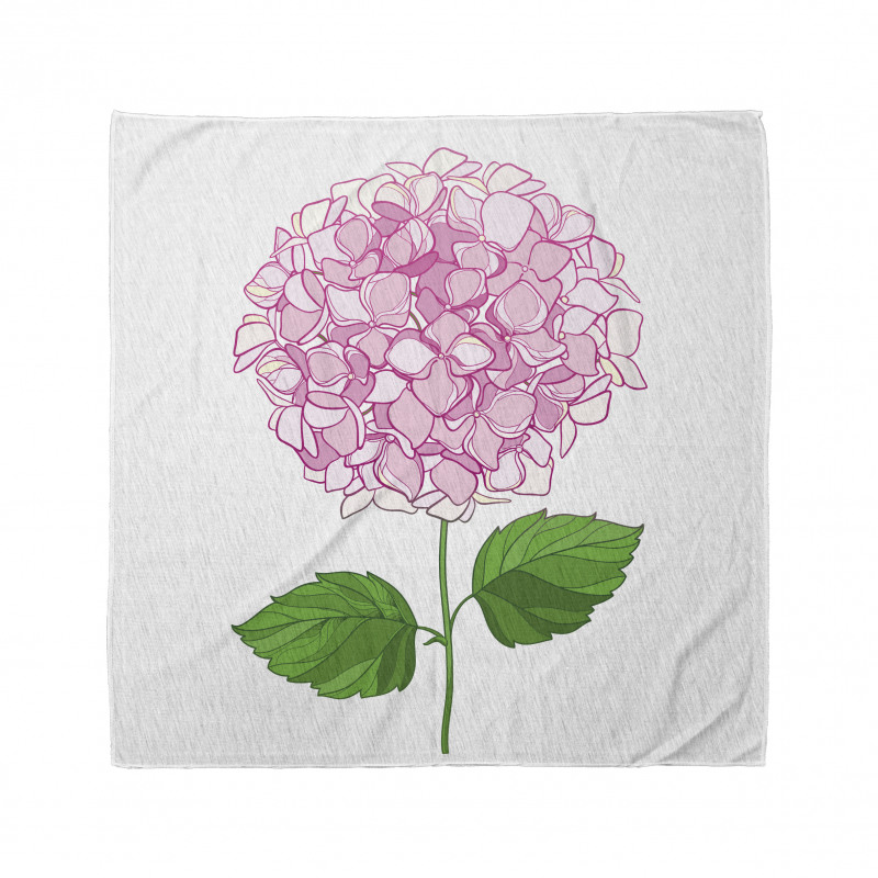 Hand Drawn Pink Petals Bandana