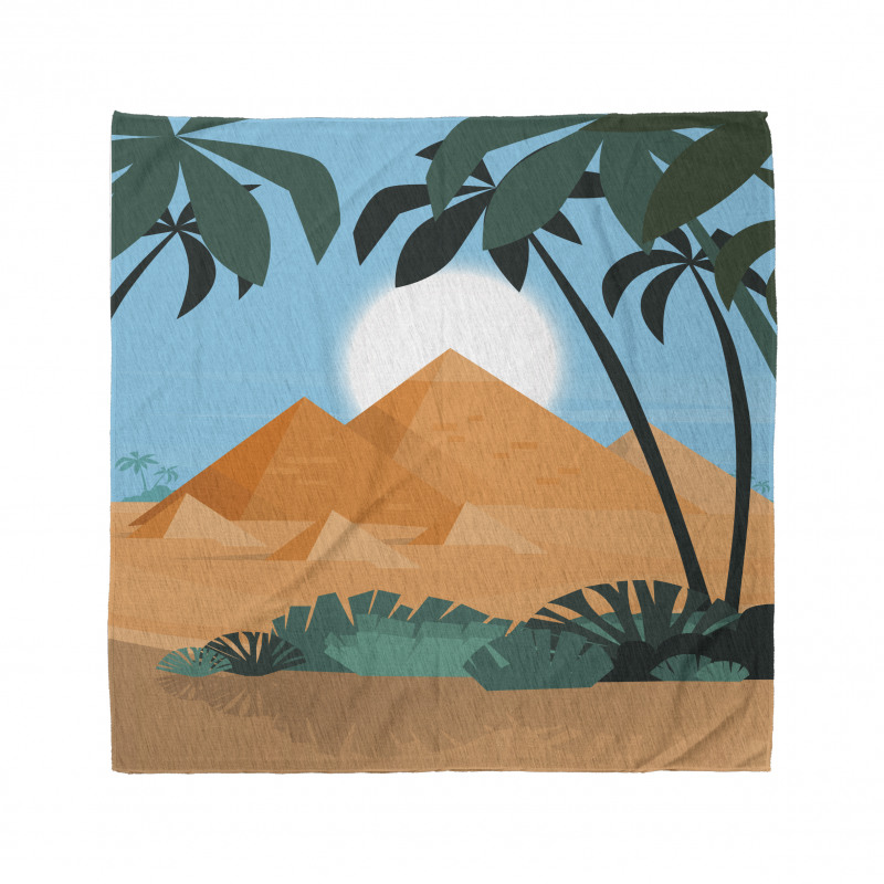 Desert and Pyramids Bandana