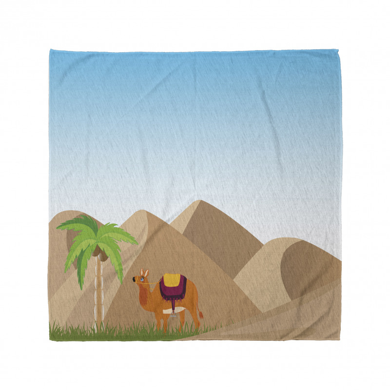 Sand Hills a Camel and a Tree Bandana