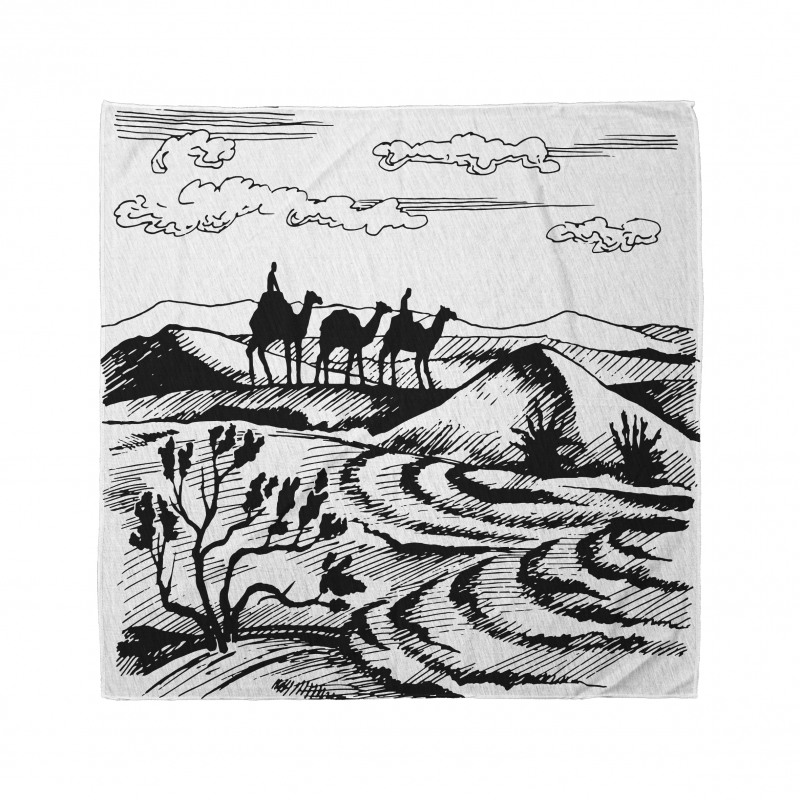 Sketchy Camel Caravan Bandana