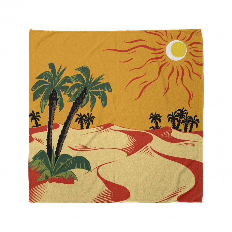 Wind Rippled Sand and Trees Bandana