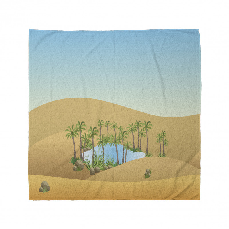 Sand Dunes Lake and Trees Bandana