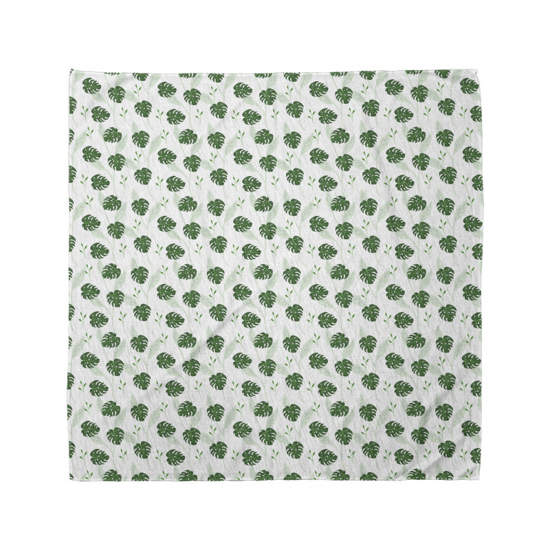 Jungle Foliage Shadowy Bandana