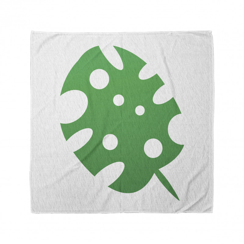 Simple Tropical Leaf Bandana