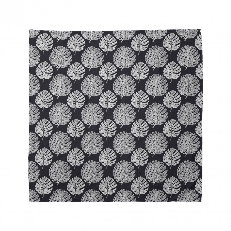 Modernistic Leaves Art Bandana