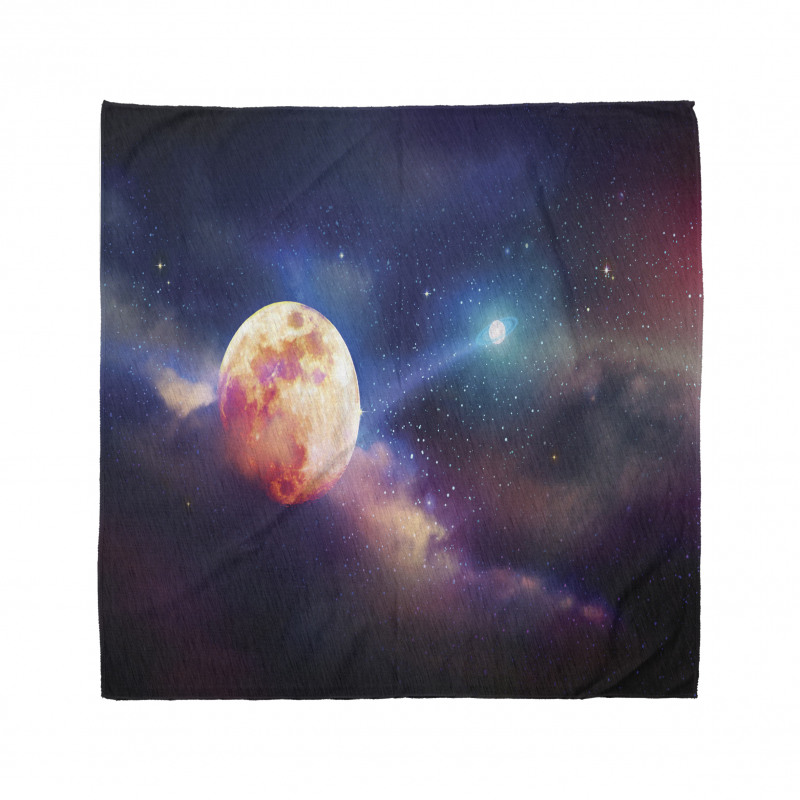 Cosmic Scene with Planets Bandana