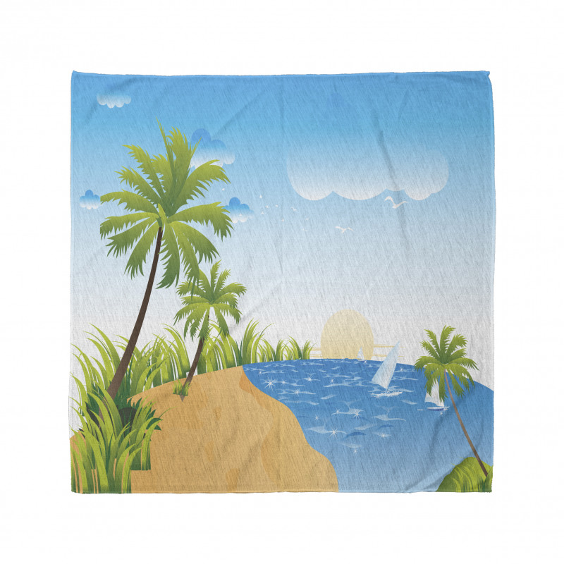 Summer Vibe Landscape Bandana