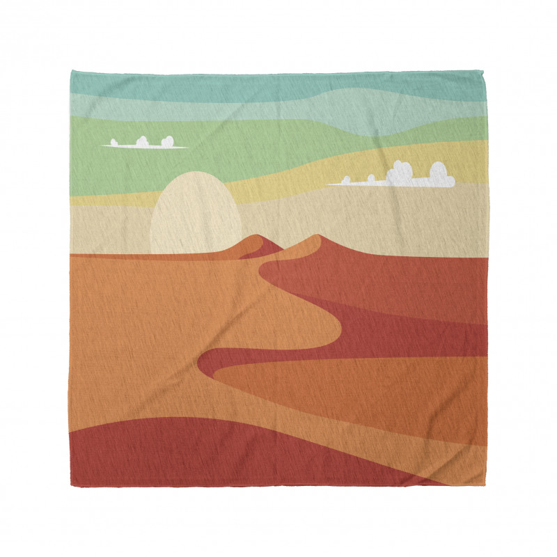 Abstract Desert and Sky Art Bandana