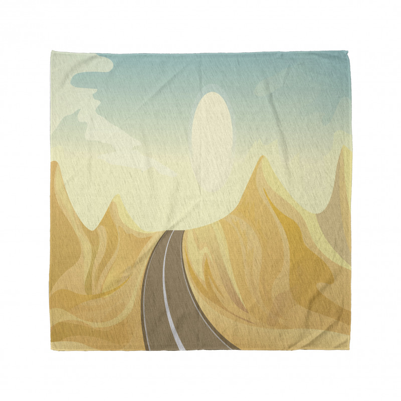 Road Adventure in Desert Hills Bandana