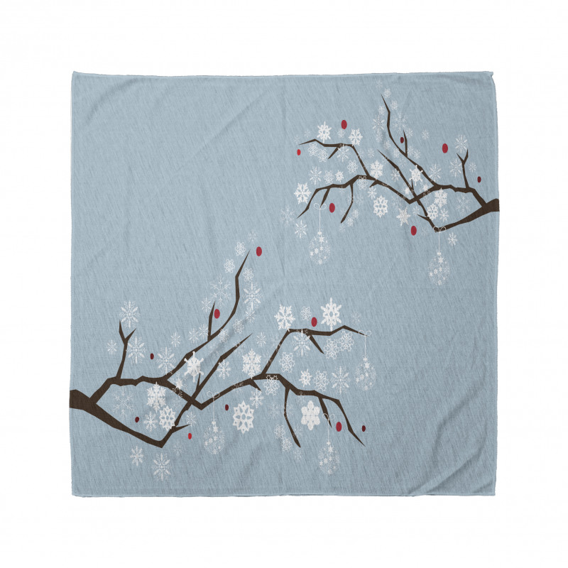 Snowflakes on Branches Bandana