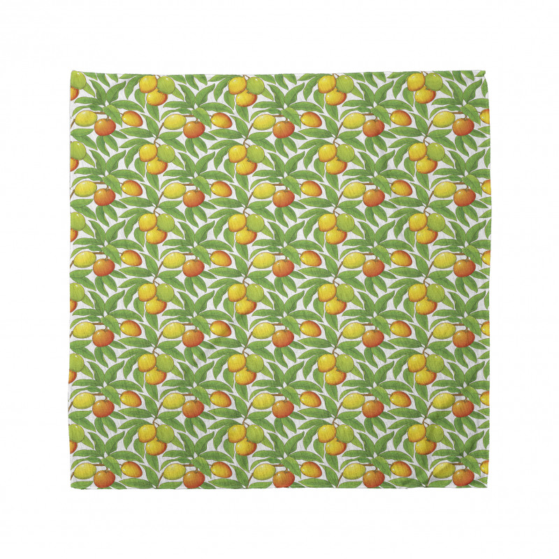 Ripe Mango Branches Bandana