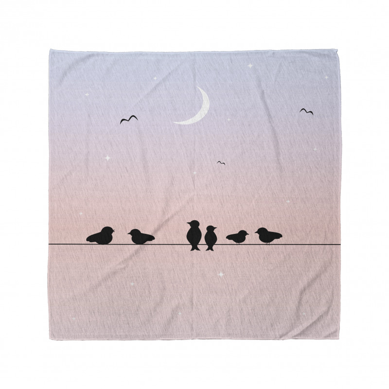 Pastel Tone Sky Moon Bandana