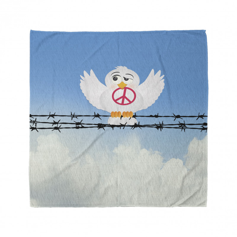 Cartoon Animal Peace Bandana