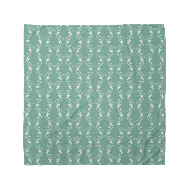 Art Deco Monotone Graphic Bandana