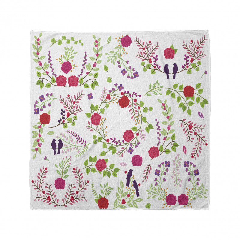 Spring Theme Rose Blossoms Bandana