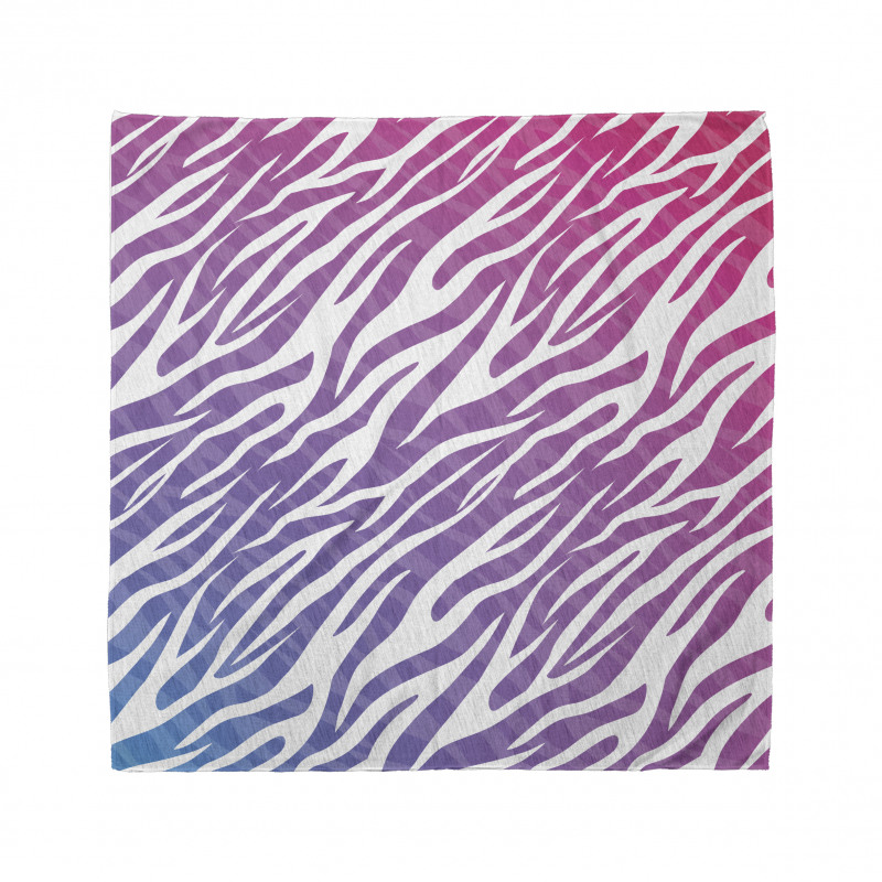 Colorful and Striped Artwork Bandana