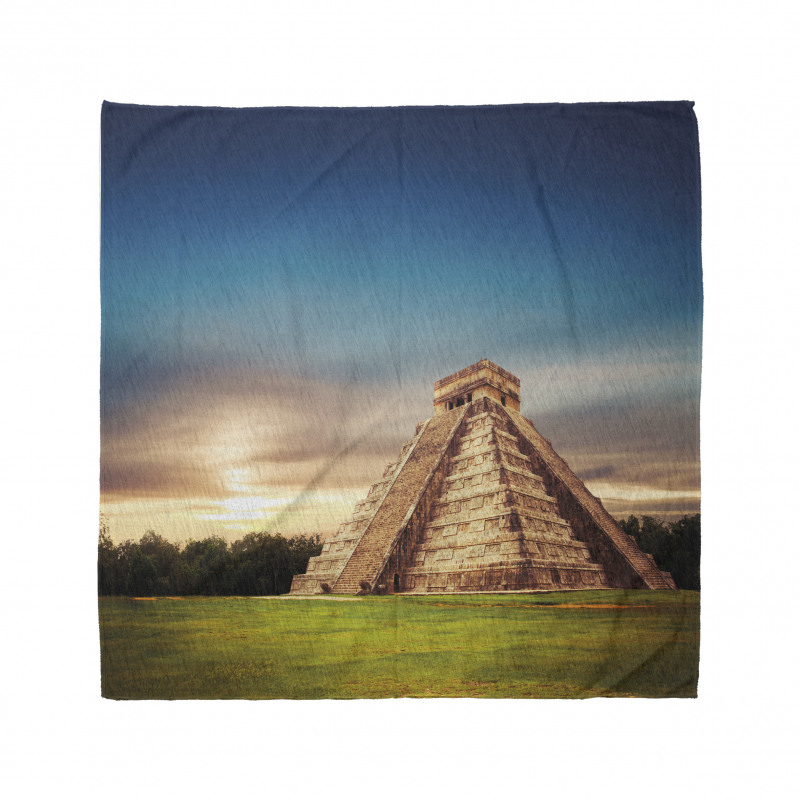 Kukulkan Pyramid Yucatan Bandana