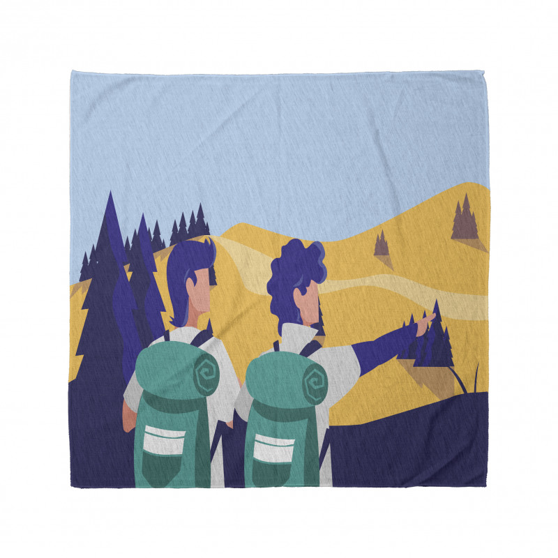 Adventurous Men in Hiking Bandana